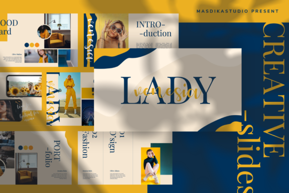 Download LADY VENESIA - Creative Template - Creative template Collection