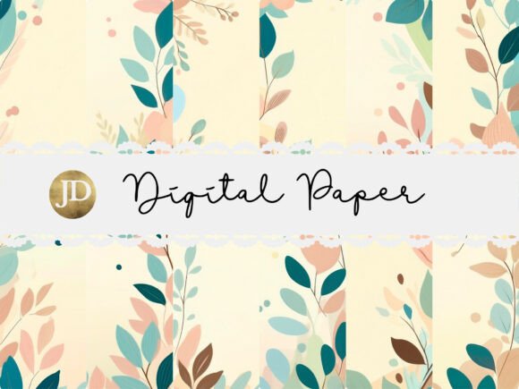 Download Minimalist Pastel Botanical Backgrounds - Minimalist Collection
