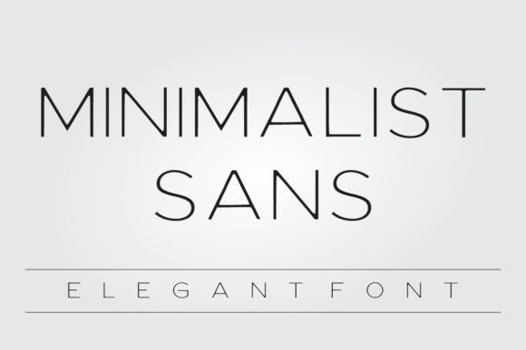 Download Minimalist Sans - Minimalist Collection