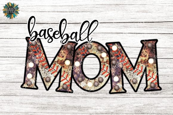 Download Baseball Mom Retro Vintage Sublimation - Vintage Collection
