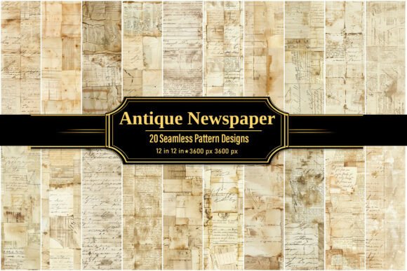 Download Antique Paper Texture, Vintage Ephemera - Vintage Collection