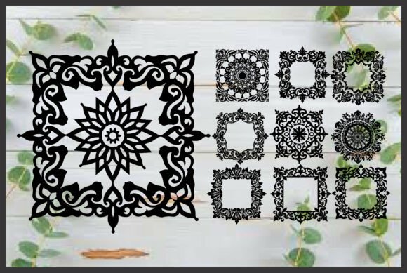Download 10 Luxury Mandala &amp; Ornate Frames - Frame Collection