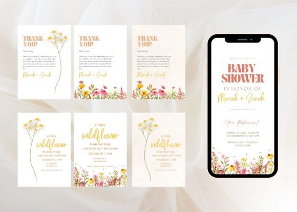 Download DIY Minimalist Baby Shower Invitations - Minimalist Collection