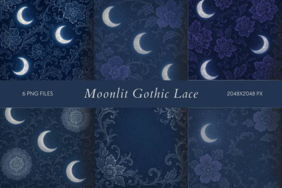 Download Moonlit Gothic Lace - Moon Collection